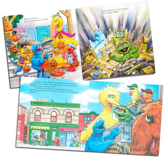 Sesame Street Board Book Set (12) gently used OS without tags - Picture 3 of 4